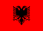 flag of Albania